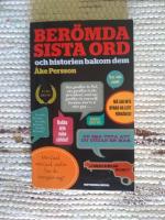 Ber&ouml;mda sista ord : och historien bakom dem