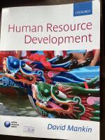 Human resource development