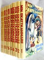 Min skattkammare 1-10 [10 volymer] - 1. Rida rida ranka / 2. Ber&auml;tta mamma / 3. Det var en g&aring;ng / 4. V&auml;rlden &auml;r s&aring; stor / 5. Noaks ark / 6. &Ouml;stan om sol v&auml;stan om m&aring;ne / 7. Skog hav och himmel / 8. Uppfinningar och uppt&auml;cktsf&auml;rder / 9. Genom tiderna / 10. N&auml;r de var barn