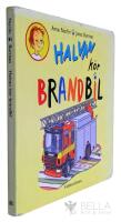 Halvan k&ouml;r brandbil
