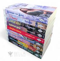 9*Harlequin Historisk: Kvinnan vid sj&ouml;n / Diamond / L&auml;tt att &auml;lska / Katherines lycka / Sheriffens kvinna / En &auml;lskad bandit / En man f&ouml;r Carrie / Tv&aring; ensamma hj&auml;rtan / D&aring;raktig allians