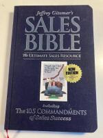 The sales bible - the ultimate sales resource
