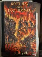 R&ouml;tt hav under r&ouml;d himmel