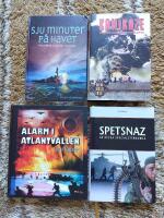 (4 vol) Sju minuter på havet + Spetsnaz : de ryska specialstyrkorna + Kamikaze : Japans självmordspiloter + Alarm i Atlantvallen