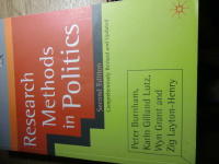 Research Methods in Politics