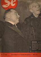 Tidningen SE nr 3 1946 Gustav V och Olle Tandberg