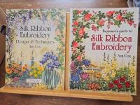 Silk Ribbon Embroidery - designs & techniques + Beginners guide to Silk Ribbon Embroidery