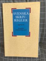 Svenska skrivregler