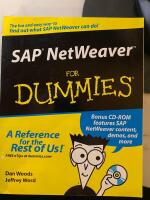 SAP NetWeaverTM For Dummies
