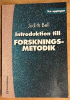 Introduktion till forskningsmetodik