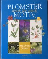 Blomstermotiv streck f&ouml;r streck