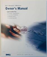 Owner's manual, Dell Dimension 2400 series
