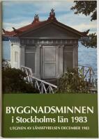 Byggnadsminnen i Stockholms l&auml;n 1983