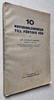 10 huvudanledningar till f&ouml;rtidig d&ouml;d : predikningar i h&auml;lsol&auml;ra