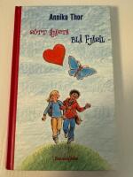 R&ouml;tt hj&auml;rta bl&aring; fj&auml;ril