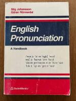 English Pronunciation A Handbook