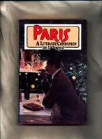 Paris - A Literary Companion