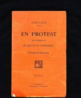 En Protest - med anledning af Ellen Keys f&ouml;redrag i Kvinnofr&aring;gan