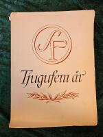 Svensk filmindustrin tjugufem &aring;r 