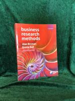 Business research methods
