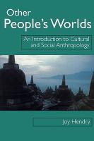 An introduction to Social Anthropology