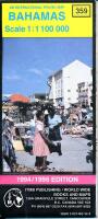 BAHAMAS. An international trawel map. Scale 1:1 100 000