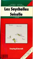 Seychellerna. Road map. Skala 1:50 000