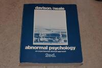Abnormal Psychology - An Experimental Clinical Approach
