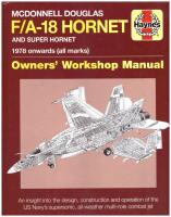 F/A-18 Hornet - Owners Workshop Manual
