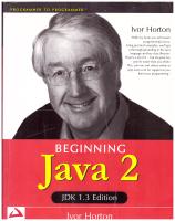 Beginning Java 2
