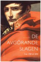 De avg&ouml;rande slagen. D. 3, Fr&aring;n 1789 till 1870