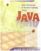 Data Structures and Problem Solving Using Java