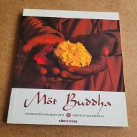 M&ouml;t Buddha - fotografier fr&aring;n Bodh Gaya, verser ur Dhammapada