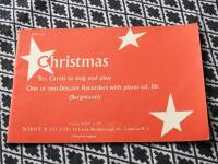 Christmas - Ten Carols to sing and play