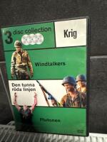 DVD box Krig -Windtalkers-Den tunna r&ouml;da linjen -Plutonen