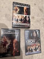 Kungamordet - Kronprinsessan  -DVD Box (Ny och Inplastad)