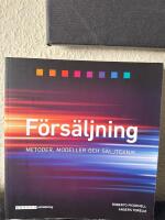 F&ouml;rs&auml;ljning. Metoder, modeller och s&auml;ljteknik