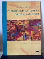 Introduktion till psykologiska typer i organisationen 