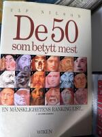 De 50 som betytt mest - en m&auml;nsklighetens ranking list