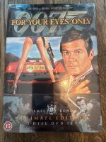 James Bond For your eyes only -2-Disc ultimate edition (Ny och inplastad)
