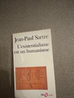 L'existentialisme est un humanisme