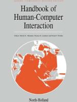 Handbook of Human-Computer Interaction