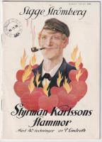 Styrman Karlssons flammor. Med 40 teckningar av P. Lindroth.
