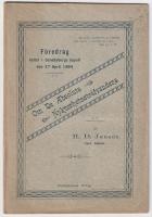 Om de absoluta nykterhetsstr&auml;fvandena. F&ouml;redrag h&aring;llet i Sundbybergs kapell den 27 april 1894.