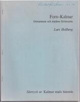 Forn-Kalmar. Ortnamnen och stadens förhistoria. Särtryck ur Kalmar stads historia.