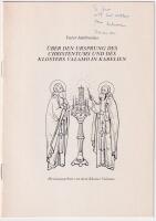 &Ucirc;ber den Ursprungs des Christentums und des Klosters Valamo in Karelien.