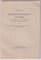 Palmerston blir premi&auml;rminister. S&auml;rtryck ur Statsvetenskapliga studier till Statsvetenskapliga f&ouml;reningens i Uppsala tjugofem&aring;rsdag 7/11 1944. 