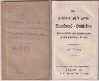 W&aring;r fr&auml;lsares Jesu Christi barndoms-h&auml;ndelser. Sammanletade utur sednare fundne judiska handlingar &aring;r 1776. &Ouml;fwers&auml;ttning.