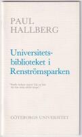 Universitetsbiblioteket i Renstr&ouml;msparken.