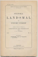 [V&auml;sterg&ouml;tland] Studier i v&auml;stg&ouml;tam&aring;lets l- och r-ljud. Akademisk avhandling.